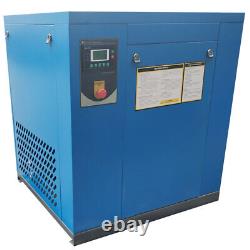 20HP 3 Ph 460V Screw Air Compressor with 110V 1 Ph Refrigerated Air Dryer