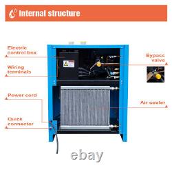 20Hp 3 Ph 230V Screw Air Compressor with 110V 1 Ph Refrigerated Air Dryer