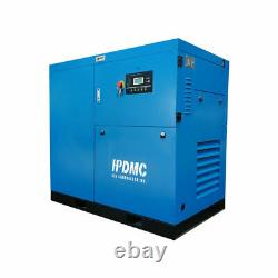 22KW 30Hp Rotary Screw Spray Air Compressor with 130 CFM Refrigerated Air Dryer