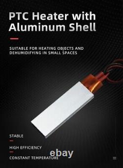 48V Ceramic Air Heater Ptc Heating Element Hair Dryer Plate Incubator Parts
