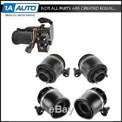 5 Piece Air Suspension Kit Front & Rear Air Springs with Compressor for Ford