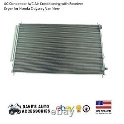 AC Condenser A/C Air Conditioning with Receiver Dryer for Honda Odyssey Van New
