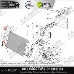 A/C Drier / Filter fits Maserati Ghibli Levante Quattroporte, 673000010