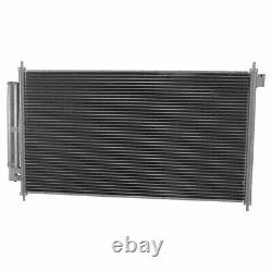 Air Conditioning A/C AC Condenser with Receiver Drier for 12-15 Honda Civic Sedan