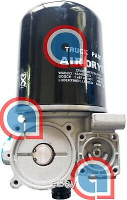 Air Dryer System Saver SS1200P Wabco Meritor Type, Ref R955300 H-30007