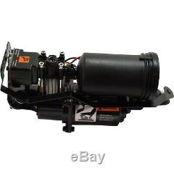 Air Suspension Compressor For 1998-2002 Lincoln Town Car with Air Dryer Black