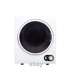 Compact 1.5 Cu. Ft. Electric Dryer in White