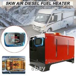 Diesel Parking Heater 5KW 12V Interior Air Heater Warm Dryer Glass Window Heater