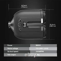 Double Motor Car Wash Dryer, 2800W Air Cannon Car Dryer Blower Powerful Car