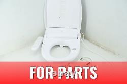 FOR PARTS SK Magic BID-018D Oval Electric Bidet Heated Toilet Seat w Air Dryer