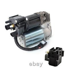 For BMW X5 F15/F85 Air Suspension Compressor Pump+ Valve Block 37206875177 2PCS