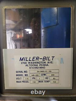 MB200 Dual Tower Desiccant Air Dryer and Screw Compressors Parts