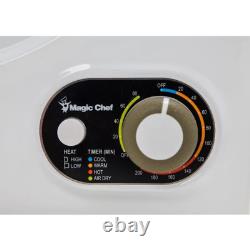 Magic Chef Electric Dryer White Air Fluff Timed Dry Top Load Matching Power Cord