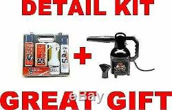 S100 Motorcycle Car Detail Kit & Motorcycle Dryer Blower Air Force Sideki