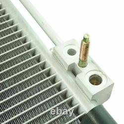 TRQ AC Condenser A/C Air Conditioning with Receiver Dryer for Chevy GMC Truck