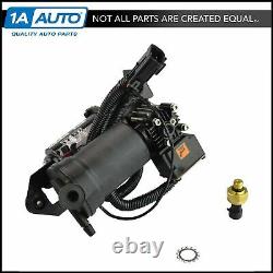 TRQ Air Ride Suspension Compressor Pump with Dryer for GM Truck SUV