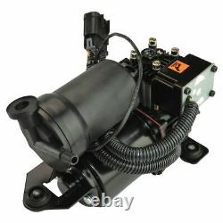 TRQ Air Ride Suspension Compressor Pump with Dryer for GM Truck SUV
