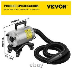 VEVOR Car Dryer Blower 5HP Powerful Car Dryer 180CFM 61000FPM Car Air Dryer