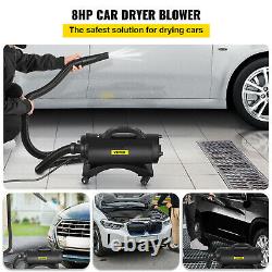 VEVOR Car Dryer Blower 8HP Dual Motors Car Dryer 320CFM 62000FPM Car Air Dryer