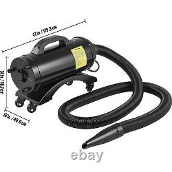 VEVOR Car Dryer Blower 8HP Dual Motors Car Dryer 320CFM 62000FPM Car Air Dryer