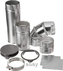 Whirlpool W10323246 Genuine OEM 4-Way Vent Kit for Dryers Replaces white