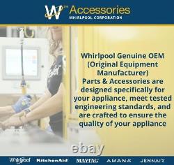 Whirlpool W10323246 Genuine OEM 4-Way Vent Kit for Dryers Replaces white