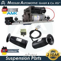 Bmw Série 5 E61 Wagon Suspension Air Springs & Amk Compresseur Kit 37106793778