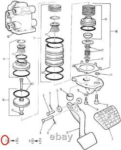 Camion Hemtt Mk48 Bendix 287313 286967 Kit de pièces pour dessicateur d'air Ad-2 4440-01-080-0933