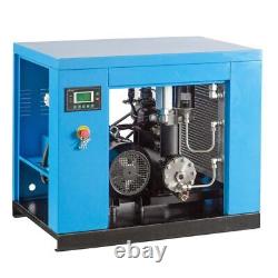 Compresseur d'air à vis de 20HP 460V triphasé avec sécheur d'air réfrigéré 110V monophasé US