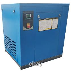 Compresseur d'air à vis de 20HP 460V triphasé avec sécheur d'air réfrigéré 110V monophasé US