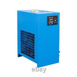 Compresseur d'air à vis de 20HP 460V triphasé avec sécheur d'air réfrigéré 110V monophasé US