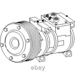 Kit de sécheur et de valve d'expansion de compresseur de climatisation adapté à John Deere 7810