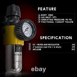 Régulateur de filtre à compresseur d'air, sécheur d'air comprimé AS209 de ½ pouce à 160 PSI